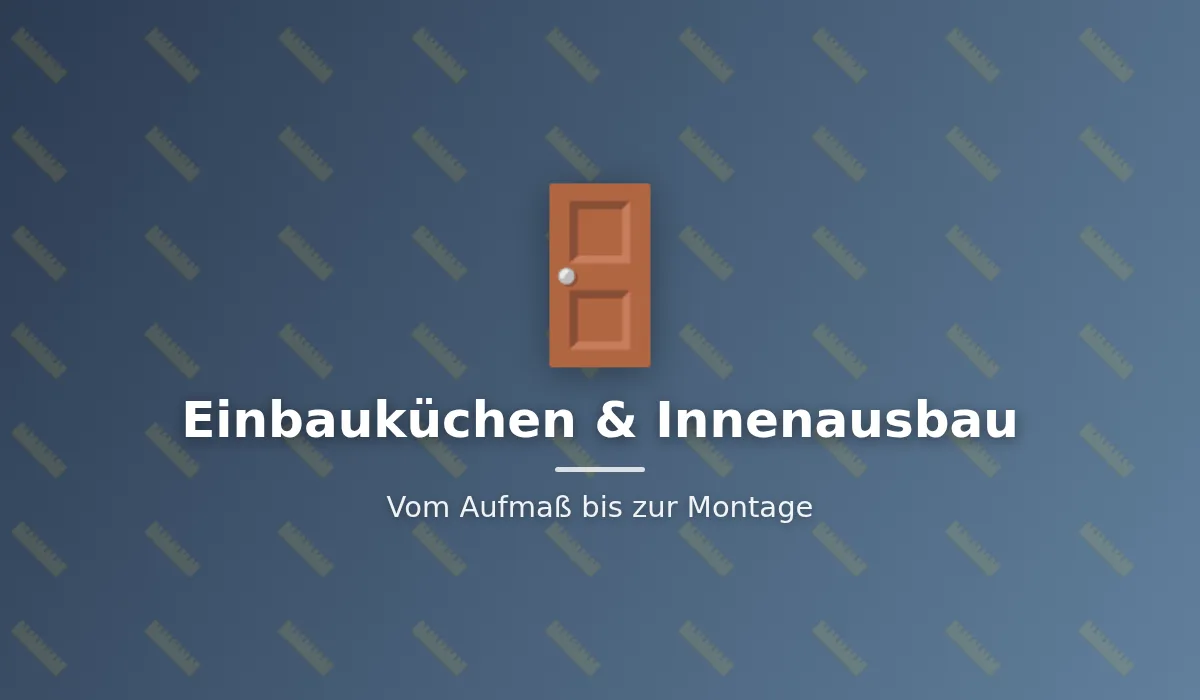 Einbauküchen und Innenausbau von der Schreinerei Holzmann